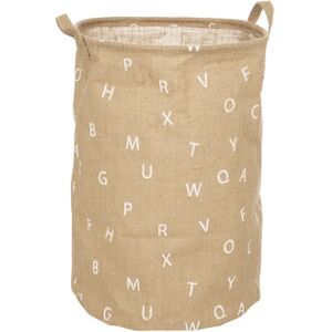 atmosphera Panier de rangement enfant alphabet jute 35 cm