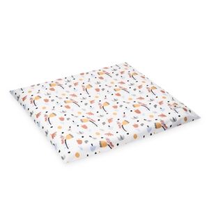 JULIUS ZÖLLNER Housse pour matelas a langer Organic Crazy Flowers 85x75 cm