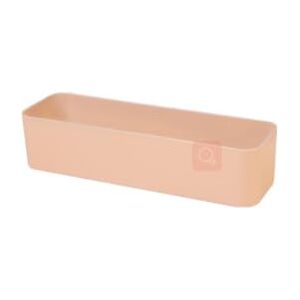 IJNHYTG Plateau de Placement Wall Mounted Cosmetic Storage Box Bathroom Storage Rack Wall Shelf Bathroom Storage Rack Wall Shelf (Color : Pink, Size : L) - Publicité