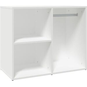 vidaXL Armoire de Dressing Armoire Cosmétique Meuble de Coiffeuse Meuble de Rangement Chambre à Coucher Blanc 80x40x65 cm Bois d'Ingénierie - Publicité