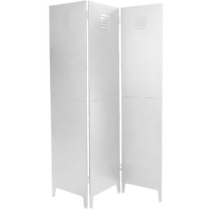 Urban Living Industriel White PARAVENT en Metal 3 Panneaux 120XH170CM - Publicité