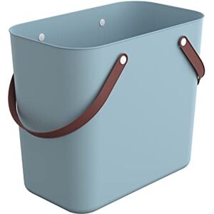 Rotho Albula Panier de Courses Plastique (PP recyclé) Turquoise 25 l (40 x 23,5 x 34 cm) - Publicité