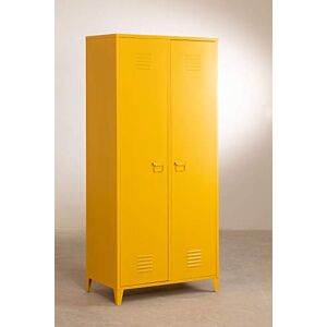 Stylez Armoire Industrielle Jaune 165cm - Publicité