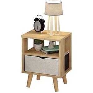 BYNABJFA Casier Simple de Chambre à Coucher d'armoire de Table de Chevet, casier économique de Table de Chevet de Mini Chambre à Coucher Nordique - Publicité