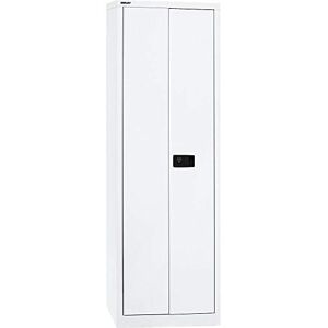 BISLEY Armoire à Portes battantes Universelle, 4 étagères, 5 Oh, l 600 mm - Publicité