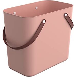 Rotho Albula Panier à provisions en Plastique recyclé Rose 25 l 40 x 23,5 x 34 cm - Publicité