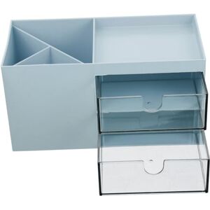 Ciieeo 5 Pièces Coffre De Rangement Salle De Bain Tables De Bureau Porte-stylos pour Bureau Organisateur De Maquillage De Comptoir Tiroir De Vanité Étagère De Rangement Abdos Compartiment - Publicité