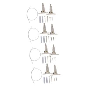 Toyvian 4 Ensembles De Boucles De Meubles Commodes Kit Anti-Basculement Pour Meubles Ancrages De Meubles Au Mur Sangles De Sécurité Pour Meubles Sangles Tv Coiffeuse Protection D'Armoire - Publicité