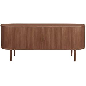 Miliboo Buffet Vintage en Bois foncé 2 Portes coulissantes L160 cm Epic - Publicité