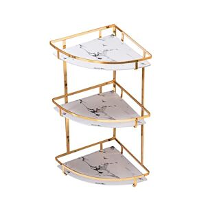 Colcolo Style nordique étagères de rangement conteneur organisateur cuisine étagère à épices boîte de rangement parfum présentoir adapté salle de bain, 3 couches 22,5 cm x 47 cm - Publicité