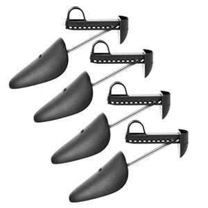 Holibanna 4 Paires Chaussures Civière Réglable Chaussures Expander Widener Arbre De Chaussures Unisexe Professionnel Titulaire D' amorçage pour Hommes Femmes Noir - Publicité