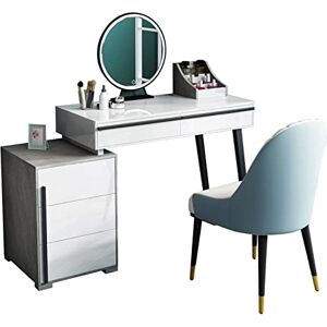 KOGJOGH Coiffeuses The Dressing Table is Integrated with The Light Luxury and High-End Bedroom, Dressing Table, Small Apartment - Publicité