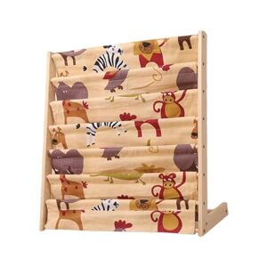 MagiDeal Bibliothèque pour Enfants, bibliothèque pour Chambre d'enfant, Facile d'accès, bibliothèque Robuste pour Enfants, Organisateur de bibliothèque pour, 60x30x80CM Animaux - Publicité