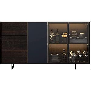 Tumblre Buffet de Luxe, Buffet de Bar avec Rangement, Buffet de Rangement en Ardoise de Cuisine, Buffet en Bois Polyvalent (55 Pouces) - Publicité