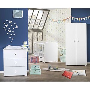 BABY PRICE 1P375 Chambre Bébé Trio Lit + Commode + Armoire - Publicité