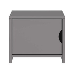 Conforama Chevet 1 porte ANDY coloris gris - Publicité