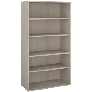 Bibliothèque haute bois H 182 x L 100 cm chêne gris  Arch Anthracite