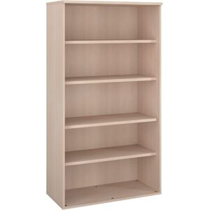 Bibliothèque haute bois H 182 x L 100 cm chêne clair  Arch Blanc