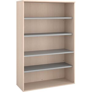 Bibliothèque haute bois H 182 x L 120 cm chêne clair  Arch