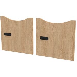 Lot de 2 portes Locker - Chêne Jaune