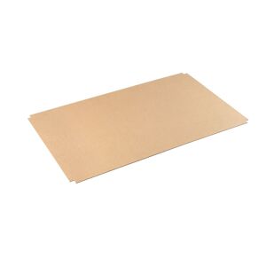 Lot de 4 plateaux Isobois 100 x 35 cm pour rayonnage tubulaire Archiv'Pro