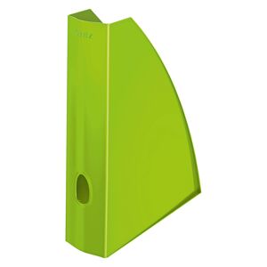 Leitz Range-revues Leitz Wow couleur dos 7,5 cm - vert - Lot de 6 Aluminium