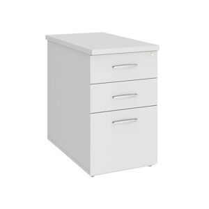 Caisson hauteur bureau bois chêne clair 3 tiroirs P 80 cm Essens Hêtre