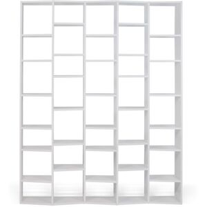 Tema home Bibliothèque Valsa H.224 x L.182 cm - Blanc - Publicité