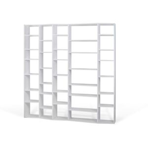 Tema home Bibliothèque Valsa H.224 x L.216 cm - Blanc - Publicité