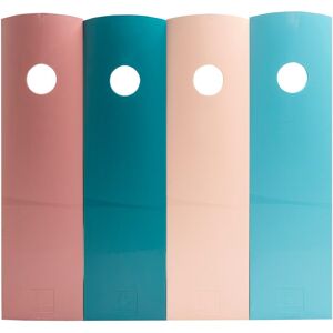 Exacompta Set de 4 porte-revues Mag-Cube Skandi - Couleurs assorties