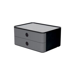 Han Module de rangement SMART-BOX 'ALLISON', granite grey Gris clair / gris clair