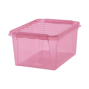 Boîte de rangement COLOUR 31, 32 litres, rose