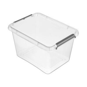 Keeeper Boîte de rangement/Clipbox Lara, 6,5 litres - Lot de 4