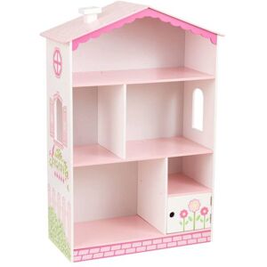 Kidkraft - Bibliothèque En Bois En Forme De Maison De Poupée Cottage Pour Enfant Avec 3 Étages - Rose Rose TU - Publicité