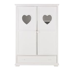 Maisons du Monde Armoire blanche 2 portes 1 tiroir