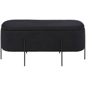 Maisons du Monde Banquette coffre noire - Publicité