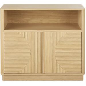 Maisons du Monde Cabinet de rangement compatible plan a langer 1 niche 2 portes