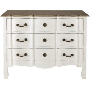 Maisons du Monde Commode en acacia et manguier blanche