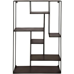 Zago Etagère en métal H92 cm Noir 16x92x61cm