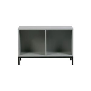 vtwonen Grand cabinet 2 espaces de rangement en bois gris