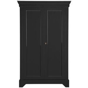 WOOOD Armoire 2 portes en pin noir - Publicité