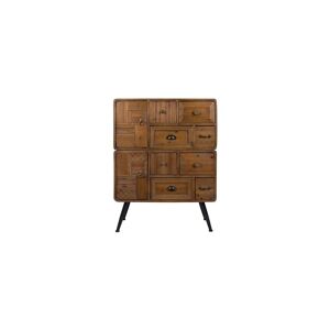 Dutchbone Commode en bois marron Marron 80x105x36cm