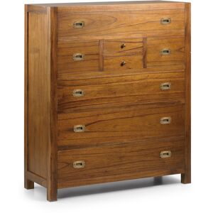 Commode en bois marron L 100 cm 