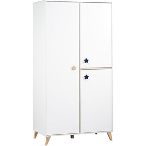 Sauthon Armoire 3 portes bebe boutons etoile