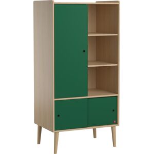 Vox Armoire 1 porte naturel Beige 80x165x51cm