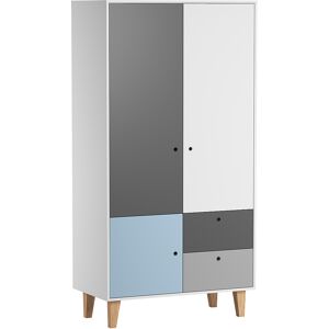 Vox Armoire 2 portes bleu