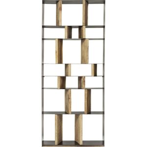 Kare Design Etagère 243cm en acier et pin massif Marron 100x234x30cm