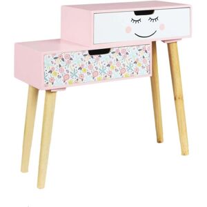 The Home Deco Kids Table de chevet enfant en bois Liberty