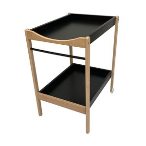 Combelle Table a langer bicolore noir - 72x90x55 cm Noir 0x0cm