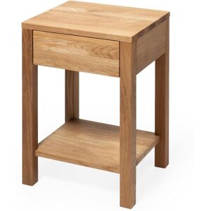 WOODEK Table de chevet en chene massif huile